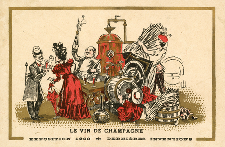 Champagne (chromolitho)
