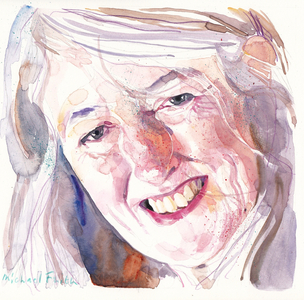 Mary Beard (watercolour)