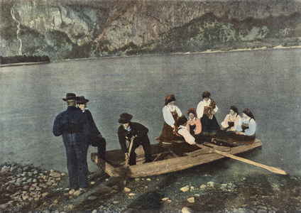 Costumes Norvegiens, Province De Saetersdalen (colour photo)