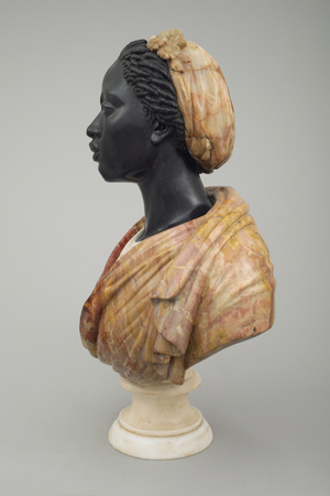 Bust of a Woman, Rome, Italy, c.1650 (marble)