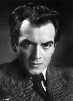 Will Quadflieg (Friedrich Quadflieg) - portrait of the German film actor, 15 September 1914 - 27 November 2003