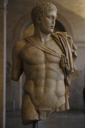 Diomedes. Roman sculpture after original of about 430 BC. Glyptothek. Munich.