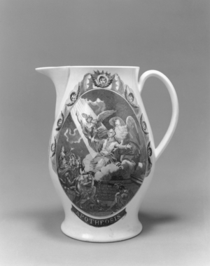 Jug, 1805-1810 (lead-glazed earthenware)