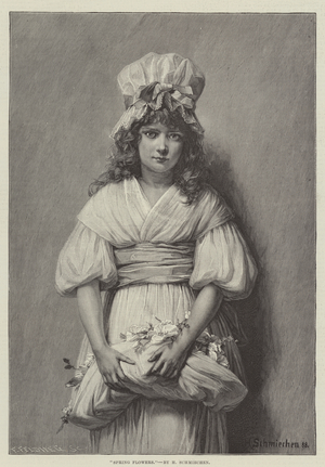 Spring Flowers (engraving)