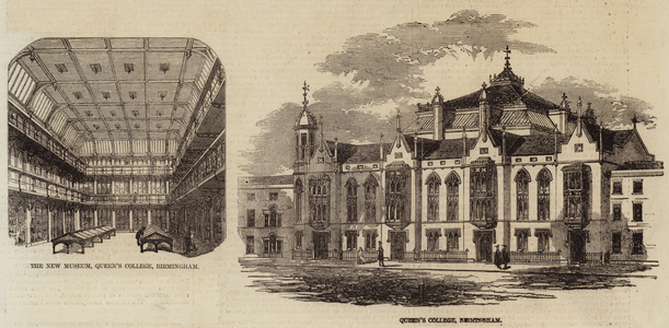 The Queen's College, Birmingham (engraving)