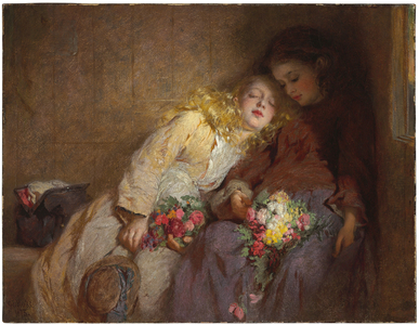 The Return Home, 1873 (oil on canvas)