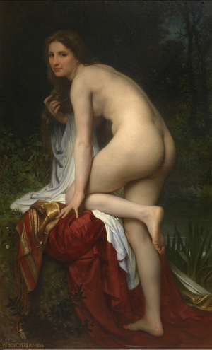 Bathing Woman, 1864 (oil on canvas)