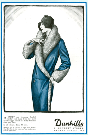The Queen Magazine Advert, 1928 (colour litho)