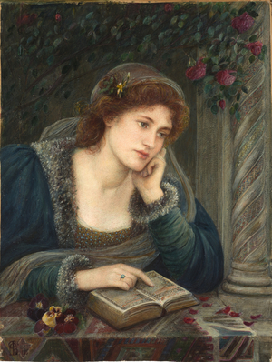 Beatrice, 1895 (w/c & gouache on paper)