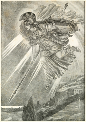 Illustration for Homer's Odyssey (litho)