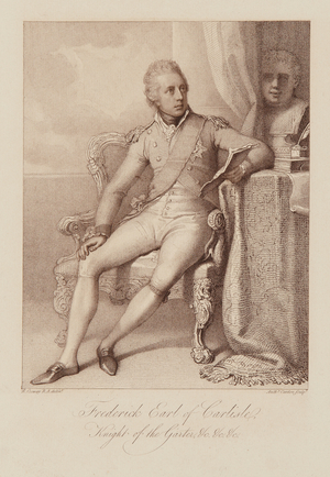 Frederick, Earl of Carlisle (stipple engraving)