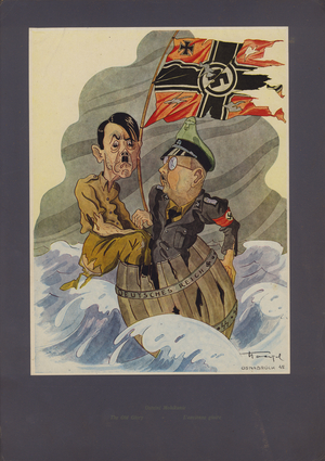 The Old Glory (colour litho)