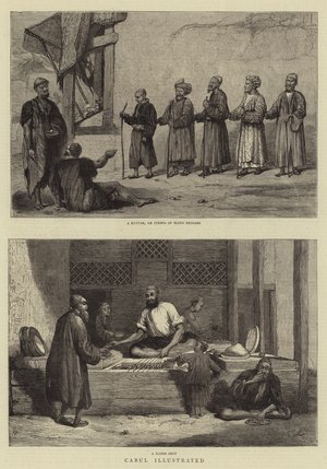 Cabul Illustrated (engraving)