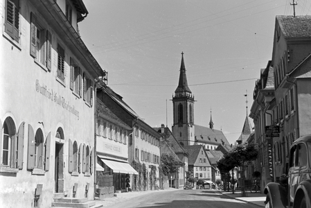 A trip through the Black Forest, Neustadt, Germany 1930s (b/w photo)