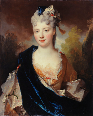 Presumed portrait of Madame la duchesse de Beaufort, 1714 (painting)