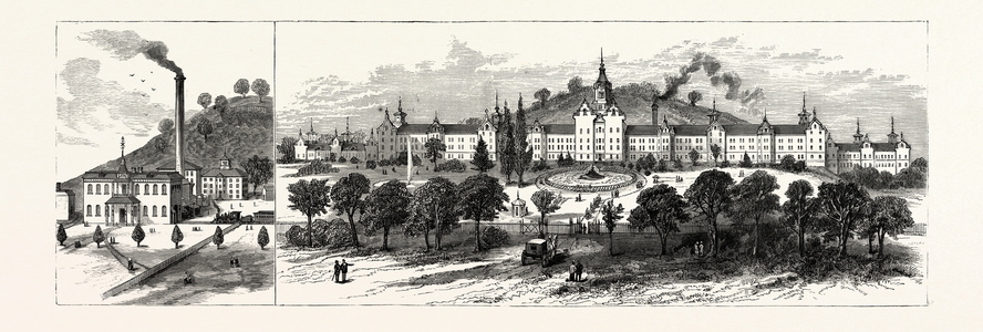 West Virginia: New State Hospital for the Insane at Weston