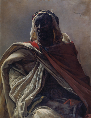 Mohammed: a Nubian, 1877 (oil on canvas)