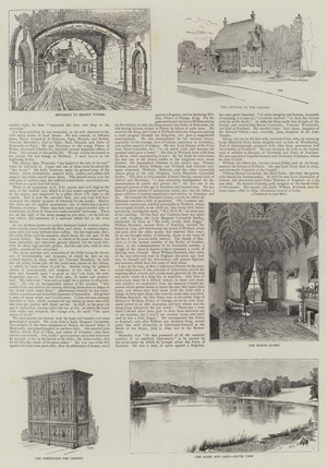 Welbeck Abbey (litho)