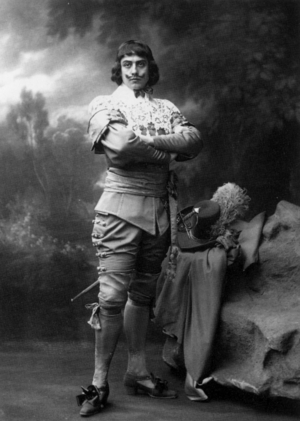 French tenor Fernand Francell (1880-1966) as Don Ottavio in opera Don Juan by WolfgangAmadeusMozart, Paris, photo by Paul Nadar, 1912