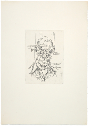 Michel Leiris, 1958-60 (etching)