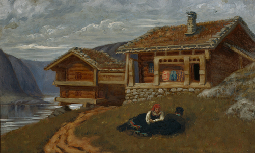 Setesdal (oil on canvas)