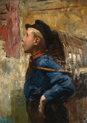 Whistling errand boy