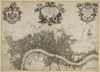 A plan of London, Westminster and Southwark