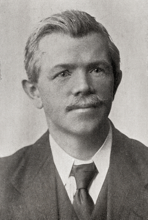 John Robert Clynes , 1869-1949.  British trade unionist and Labour Party politician, from The Year 1918 Illustrated.