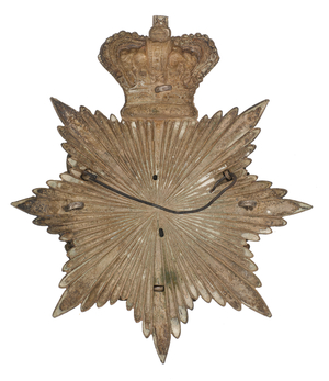 Helmet badge, Tower Hamlets Rifle Volunteers, 1878-1882 (helmet plate)