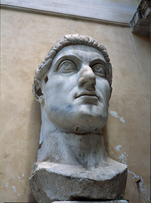 Head of Emperor Constantine the Great (marble)