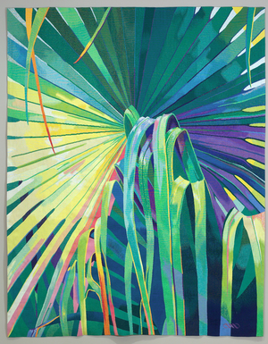 Palm, 1985 (wool, tapestry weave)
