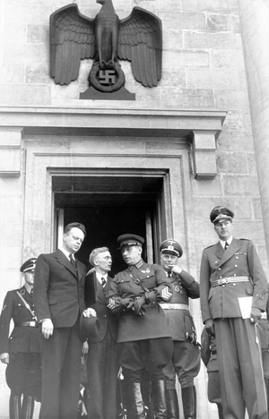 II. WK, Soviet Ambassador Alexei Shkwartsev in Berlin, 1939 (photo)