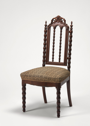 Side Chair, 19th century (walnut)