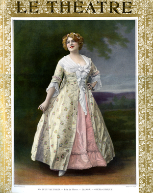 Lucy Vauthrin in tile role in Manon