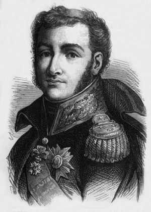 Count Bertrand, 19th century (engraving)