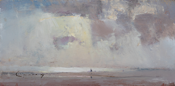 Sunburst, Camber, 2021 (oil on board)