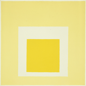 Homage to the Square: for J.H. Clark, 1961 (oil on masonite)