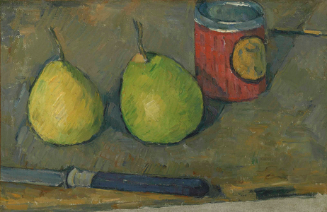 Pears and knife, 1877-78 (oil on canvas)
