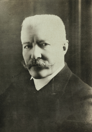 Portrait of Charles Jonnart , Ambassador to the Vatican in 1921 (photo)