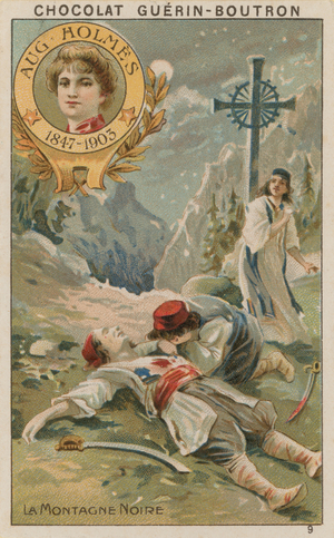 Aug Holmes, La Montagne Noire (chromolitho)