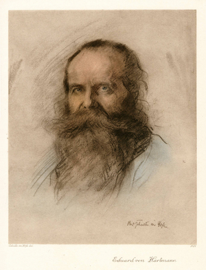Eduard von Hartmann (copper plate print)