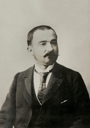 Portrait of the French sculptor Denys Puech ( 1854 , 1942 ) (photograph)