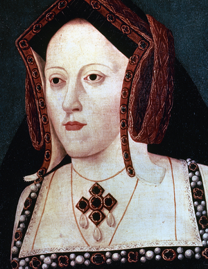 Katherine of Aragon (1485-1536). Queen of England.