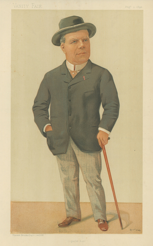 Benoît-Constant Coquelin (colour litho)