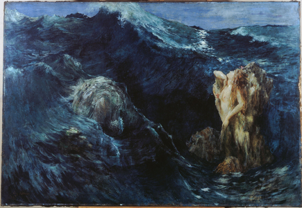 Charybdis and Scylla, in 1894 (oil on canvas)