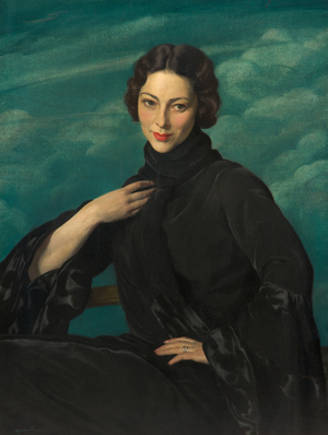Pauline, Wife of the Artist, c.1930 (oil on canvas)