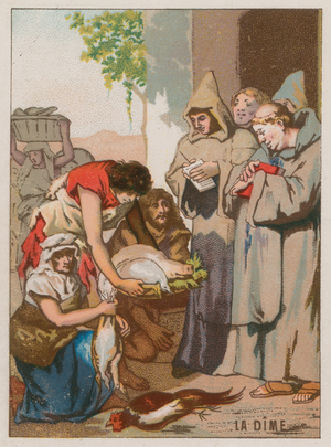 The Tithe (chromolitho)