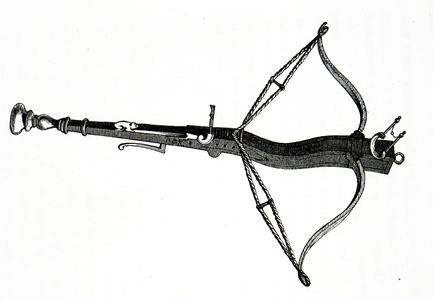An antique crossbow