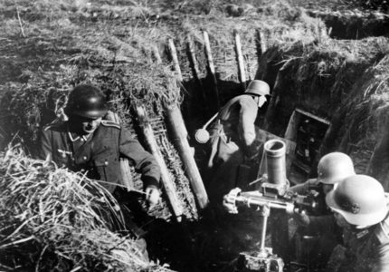 II. WK, Western Front, "Sitzkrieg", 1940 (photo)
