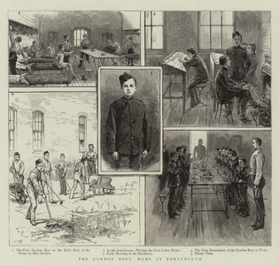 The Gordon Boys' Home at Portsmouth (engraving)